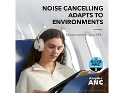 Навушники з мікрофоном ANKER SoundCore Space One Latte Cream (A3035G21) - мініатюра 9