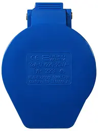 Розетка переносна P3 32А IP44 2P+PE ГП АСКО-УКРЕМ (A0080020004) - мініатюра 3