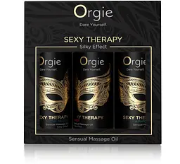 Набір масажних олій 3х30 мл з ароматами-афродизіаками Sexy Therapy, Orgie (Бразилія-Португалія)