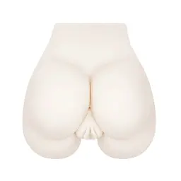 Мастурбатор Baile Pussy Anal Double Tunnels Vibrat. Eggs з вібрацією, 19 см (тілесний) - мініатюра 6