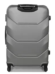 Валіза велика L Madisson Snowball 32303 пластикова 105л Срібна - мініатюра 3