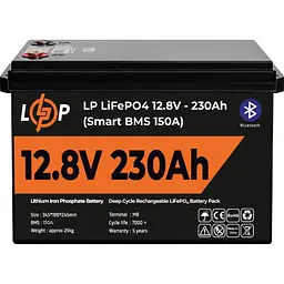 Джерело безперебійного живлення [ДБЖ] LogicPower LPE-B-PSW-1500VA + LiFePO4 батарея 12.8V - 230Ah Smart BMS BT [20486] [110276] - мініатюра 6