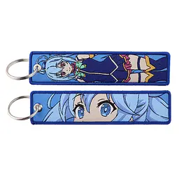 Брелок тканинний Цей прекрасний світ Аква KonoSuba Aqua 10 см