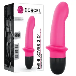 Вібратор Dorcel Mini Lover 2.0 16.5 см рожевий - мініатюра 4