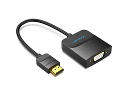 Адаптер Vention HDMI to VGA 0.15m Black (42154)