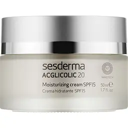 Зволожуючий денний крем для обличчя Sesderma Aclgicolic20 Moisturizing Cream SPF 15, 50 мл - мініатюра 2