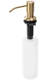 Вбудований диспенсер для рідини Rea 250 мл brushed gold BAT-08001, Золотий - мініатюра 2