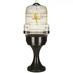 Клітка для середніх та великих птахів Ferplast Max 6 Antique Brass коричнева Ø53x165 см 55025502 - мініатюра 10