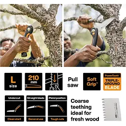 Складана пилка Fiskars Plus SW69 (1067553) - мініатюра 13