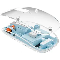 Миша WiWU WM105 Crystal Wireless Blue [100232] - мініатюра 3