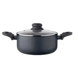 Каструля з кришкою VINZER Stone Induction Line VZ-50445 2.5 л 20 см синя