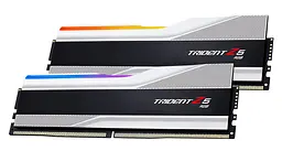 Модуль пам`ятi DDR5 2x16GB/6000 G.Skill Trident Z5 RGB Silver (F5-6000J3636F16GX2-TZ5RS) - мініатюра 4