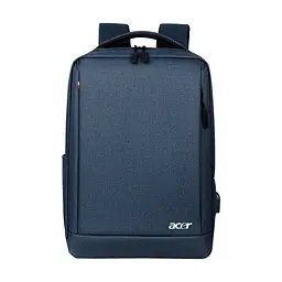 Рюкзак протиударний для ноутбука Digital Acer 15.6" USB Синій (IBN010Z5)