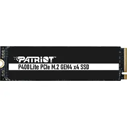 Накопичувач SSD Patriot P400 Lite M.2 2280 PCIe 4.0 x4 NVMe 3D TLC 1TB (P400LP1KGM28H)