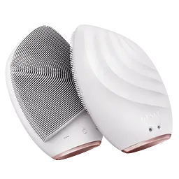 Електронна звукова щітка для обличчя GESKE Sonic Facial Brush 5 в 1 пудрова - мініатюра 3