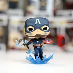 Ігрова фігурка Funko Pop Месники Фінал Капітан Америка (45137) - мініатюра 6