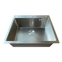 Кухонна мийка з нержавіючої сталі Mixxus MH6050 Micro Decor Ss Color MI8220, Нержавіюча сталь - мініатюра 5