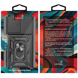 Чохол Ummi Camshield Serge Ring для Xiaomi Redmi 15 (Global) Чорний / Black - мініатюра 6