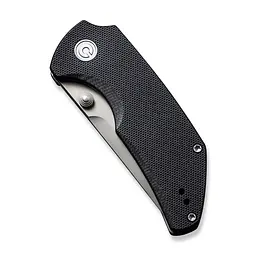 Ніж складаний кишеньковий Civivi Thug 2, (6.8 см) Nitro-V / G10 чорний - мініатюра 6