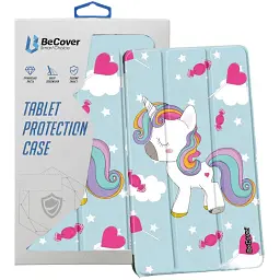 Чохол до планшета BeCover Smart Case Samsung Galaxy Tab S10 Plus (SM-X820/SM-X826) 12.4" Unicorn (712251) - мініатюра 1