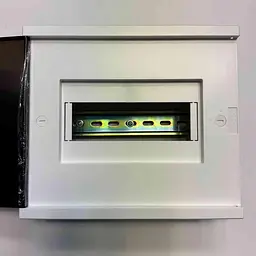 Бокс пластиковий СКІМ 09 модулів вбудований IP40 білий прозора дверка ( С11902021 ) - мініатюра 5