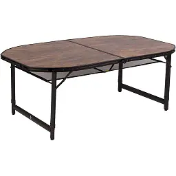 Стіл Bo-Camp Woodbine Oval 150x80 см коричневий (1404230) - мініатюра 3