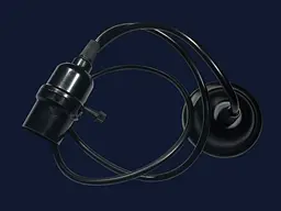 Світильник підвісний Levistella AMP38001-1, E27, чорний метал, 1 м, сучасний стиль для дому - мініатюра 2