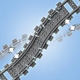 Конструктор LEGO City Траси 20 деталей (60205) - мініатюра 4