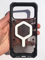 Чохол протиударний UAG Pathfinder MagSafe для iPhone 17 Pro Max (6.9") Clear Ash 114552113140 - мініатюра 6