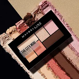 Палітра тіней для повік Maybelline New York The City Kits Mini 430 Рожеві відтінки, 6 шт., 6 г (B3205400) - мініатюра 5