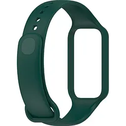 Ремінець ArmorStandart Silicone для Mi Band 8 Active / Redmi Smart Band 2 Dark Green [ARM73996] [103393] - мініатюра 2