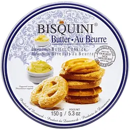 Печиво Bisquini вершкове 150 г - мініатюра 2