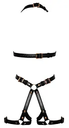 Боді Bad Kitty Naughty Toys Harness L/XL чорний - мініатюра 2