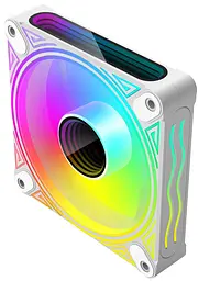 Вентилятор Coolmoon 120мм CM-DM1-W Reverse (CM-DM1-W-R) White - мініатюра 5