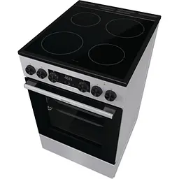 Плита Gorenje GEC5C41SG електрична склокерамічна, 70л, 50x60см, дисплей, прог (GEC5C41SG) - мініатюра 5