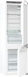 Холодильник вбудований Gorenje 177х55х54см 2 двері 180(68) л А+ NF Дисплей Білий (NRKI218EA0) - мініатюра 8