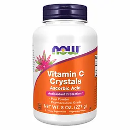 Вітамін C, Vitamin C Crystals - 227 g (8 oz)