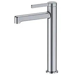 Змішувач для умивальника Mixxus Premium Verdi 001 (Nut) High MI8241, Хром