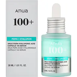 Сироватка для обличчя Anua PDRN Hyaluronic Acid Capsule 100 Serum зволожувальна 30 мл