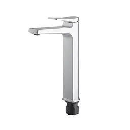 Змішувач для умивальника Mixxus Premium Degas 001 (Nut) High MI8246, Хром - мініатюра 3