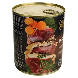 Вологий корм для дорослих собак всіх порід Savory Dog Gourmand з качкою 800 г - мініатюра 2