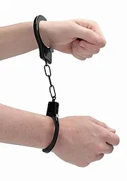 Наручники - Ouch! Beginner's Handcuffs Black - мініатюра 8
