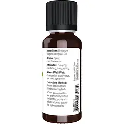 Олія орегано Now Essential Oregano Oil 30 ml - мініатюра 2