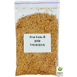 Льон білий ТМ "Весна" 100г (47866) - мініатюра 2