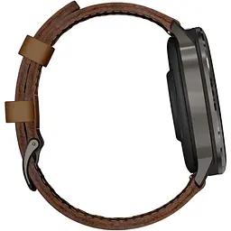 Смарт-годинник Garmin Venu 4 45mm Slate with Brown Leather Band (010-03014-03) [153838] - мініатюра 8