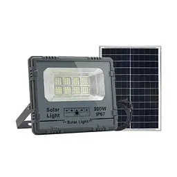 Прожектор вуличний LED на сонячних батареях Yiwu HP-5-62 300 Вт 270 LED з датчиком руху IP67