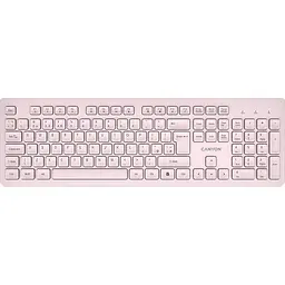 Клавіатура Canyon HKB-W01 UK/US AAA Wireless Beige (CNS-HKBW01BG)