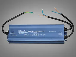 Блок живлення 24В, для підключення LED стрічки, 400Вт, 16.6А - мініатюра 2