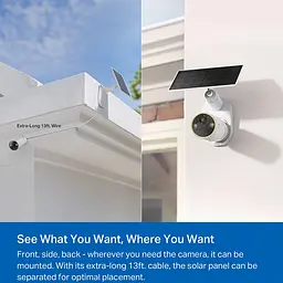 Комплект камери TP-Link розумної бездротової TAPO C460 KIT 8 Мп та сонячної панелі - мініатюра 8