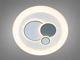 Світильник стельовий LED Diasha 8992-330, 50W, 2750 лм, білий, діаметр 33 см, сучасний стиль для дому - мініатюра 2
